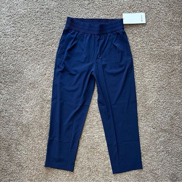 Lululemon Ease Back In Crop Pants - Night Sea (NISE) - Picture 1 of 11